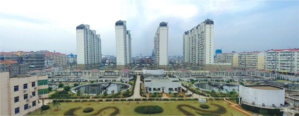 江西最大污水處理廠——南昌朝陽污水處理廠二期工程（省、市優(yōu)良工程，獲滕王閣杯）